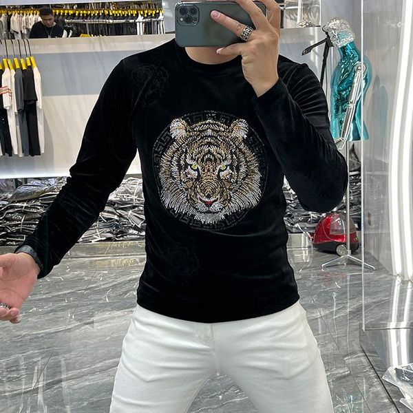 men's hoodies & sweatshirts sa09382 fashion 2021 runway luxury european design party style clothing, Black
men's hoodies & sweatshirts sa09382 fashion 2021 runway luxury european design party style clothing, Black