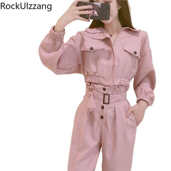 women's two piece pants matching set fashion long sleeve pocket zipper jacket outfit pink crop and ring belt pant women jogger cargo su, White
women's two piece pants matching set fashion long sleeve pocket zipper jacket outfit pink crop and ring belt pant women jogger cargo su, White