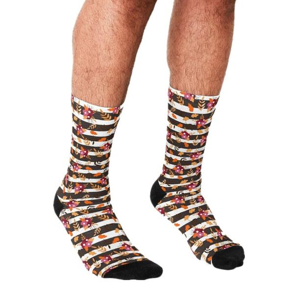 men's socks 2021 funny fall in bloom pattern printed hip hop men happy cute boys street style crazy for, Black
men's socks 2021 funny fall in bloom pattern printed hip hop men happy cute boys street style crazy for, Black