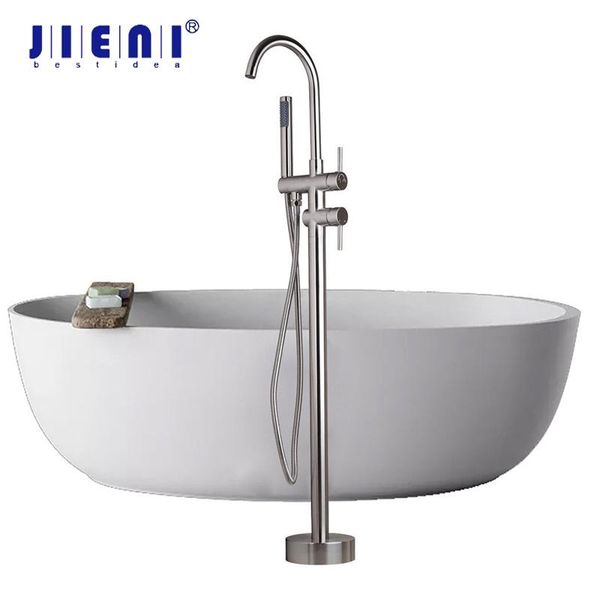 jieni nickel brushed floor mount shower set solid brass bathroom deck mount wash basin sink bathtub tap mixer faucet
jieni nickel brushed floor mount shower set solid brass bathroom deck mount wash basin sink bathtub tap mixer faucet