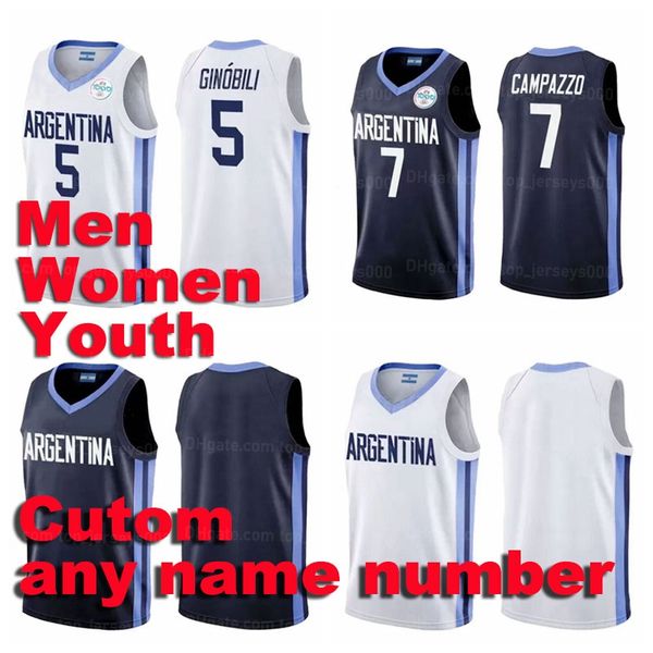 custom men women youthtokyo argentina basketball jersey 5 manu ginobili 7 facundo campazzo 4 luis scola 29 patricio garino 14 gabriel deck 1, Black
custom men women youthtokyo argentina basketball jersey 5 manu ginobili 7 facundo campazzo 4 luis scola 29 patricio garino 14 gabriel deck 1, Black