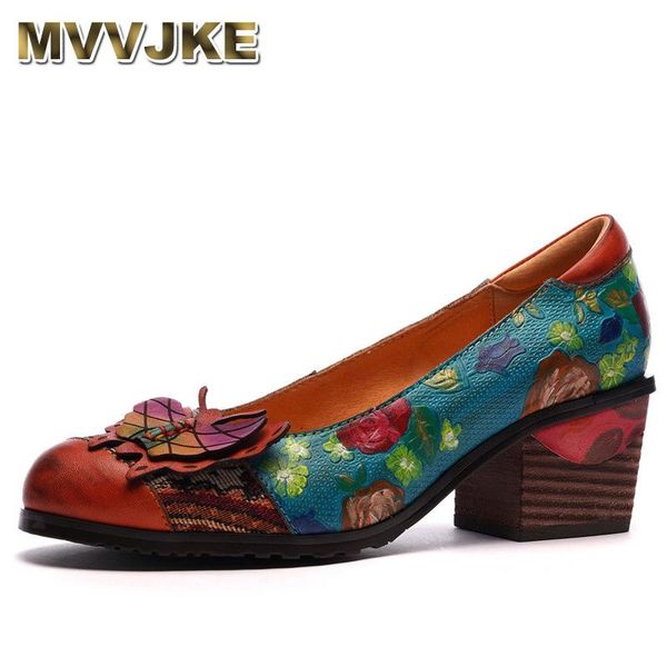 dress shoes mvvjke original spring thick heels women genuine leather national style flowers round toe handmade size 41-42, Black
dress shoes mvvjke original spring thick heels women genuine leather national style flowers round toe handmade size 41-42, Black