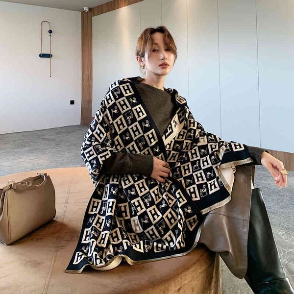 the new design new small h carriage double-sided warm thickened imitation cashmere scarf women's autumn and winter office air condition, Blue;gray
the new design new small h carriage double-sided warm thickened imitation cashmere scarf women's autumn and winter office air condition, Blue;gray