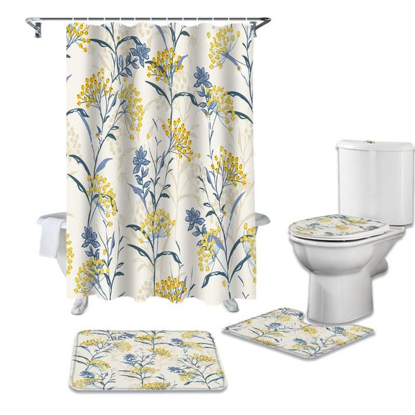 shower curtains plant white flowers texture durable waterproof curtain set bathroom rugs carpet toilet seat cover pad floor mat
shower curtains plant white flowers texture durable waterproof curtain set bathroom rugs carpet toilet seat cover pad floor mat