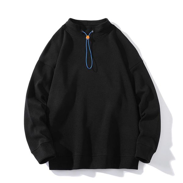 men's hoodies & sweatshirts streetwear casual sweatshirt harajuku spring autumn hoodie men half-turtleneck cotton for woman, Black
men's hoodies & sweatshirts streetwear casual sweatshirt harajuku spring autumn hoodie men half-turtleneck cotton for woman, Black