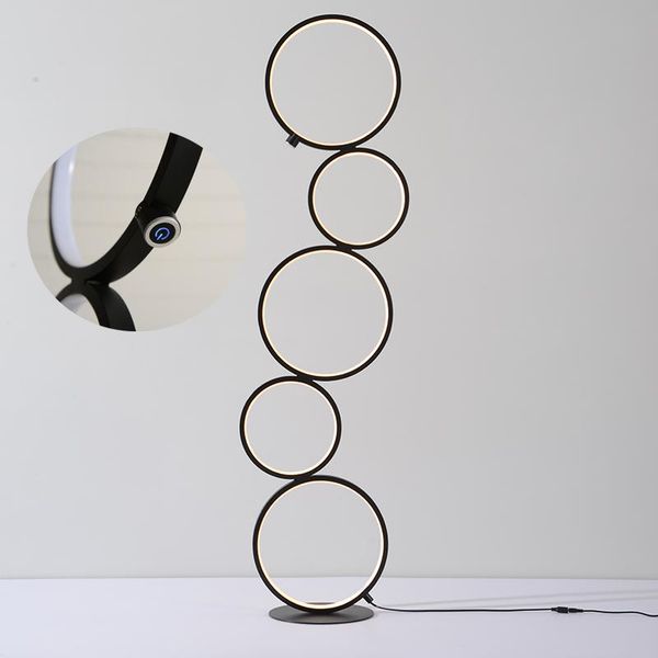 floor lamps modern five rings art lamp dimmable home light decor nordic led decoration living room bedroom indoor lighting fixtures
floor lamps modern five rings art lamp dimmable home light decor nordic led decoration living room bedroom indoor lighting fixtures