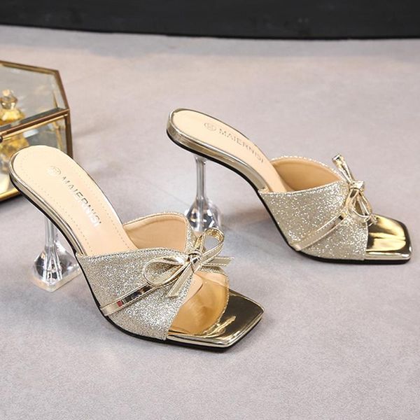 slippers open-toed mid-heel wear large size sandals and stiletto tide 2021 summer korean version of the word belt, Black
slippers open-toed mid-heel wear large size sandals and stiletto tide 2021 summer korean version of the word belt, Black