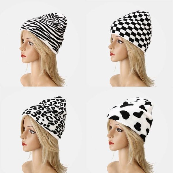 beanie/skull caps hat female autumn and winter wild korean harajuku style ins zebra cows pattern dome thickened woolen cap, Blue;gray
beanie/skull caps hat female autumn and winter wild korean harajuku style ins zebra cows pattern dome thickened woolen cap, Blue;gray