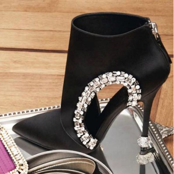 boots ankle for women pointed toe hollow out summer boot black pumps rhinestone high heels botas mujer
boots ankle for women pointed toe hollow out summer boot black pumps rhinestone high heels botas mujer