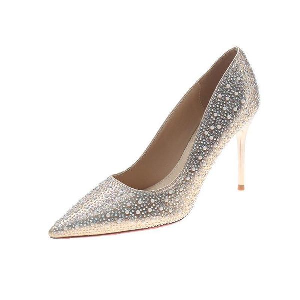 dress shoes vmti 2021 spring and autumn fashion rhinestone single banquet women's stiletto pointed high heels women, Black
dress shoes vmti 2021 spring and autumn fashion rhinestone single banquet women's stiletto pointed high heels women, Black