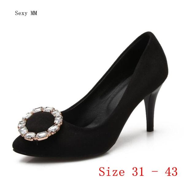 high heels women pumps stiletto woman party wedding high heel shoes kitten heels small plus size 31 - 40 41 42 43, Black
high heels women pumps stiletto woman party wedding high heel shoes kitten heels small plus size 31 - 40 41 42 43, Black