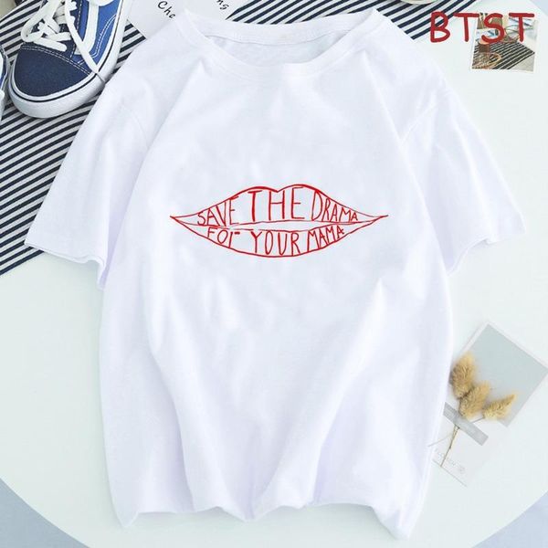 women's t-shirt modal print with red lips letter loose round neck plus size short sleeve casual street style mom tees spring autumn 202, White
women's t-shirt modal print with red lips letter loose round neck plus size short sleeve casual street style mom tees spring autumn 202, White