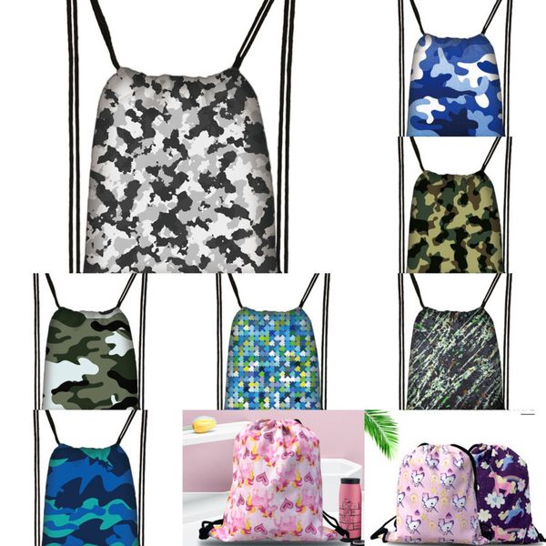 foldable cartoon drawstring bag kids unicorn camouflage shoulder bag lightweight draw string backpack travel sport lunch totes g3506, White
foldable cartoon drawstring bag kids unicorn camouflage shoulder bag lightweight draw string backpack travel sport lunch totes g3506, White