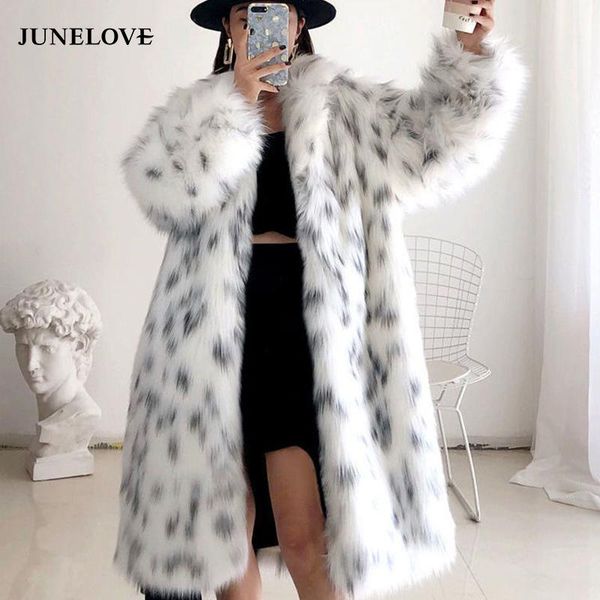 women's fur & faux 2021 women winter coat lady casual spliced leopard print jacket female thick warm mid-long plush outerwear, Black
women's fur & faux 2021 women winter coat lady casual spliced leopard print jacket female thick warm mid-long plush outerwear, Black