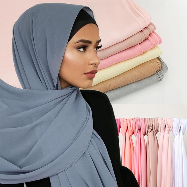 scarves muslim plain bubble chiffon hijab scarf women 2021 solid color soft long shawls and wraps georgette head ladies hijabs, Blue;gray
scarves muslim plain bubble chiffon hijab scarf women 2021 solid color soft long shawls and wraps georgette head ladies hijabs, Blue;gray