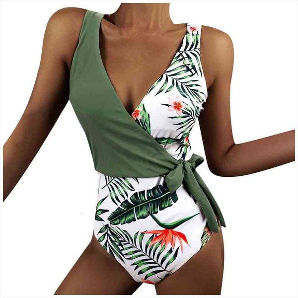 swimming suit for women fashion floral plant printing one piece belt swimsuit bathing suit beach swimwear, White;black
swimming suit for women fashion floral plant printing one piece belt swimsuit bathing suit beach swimwear, White;black