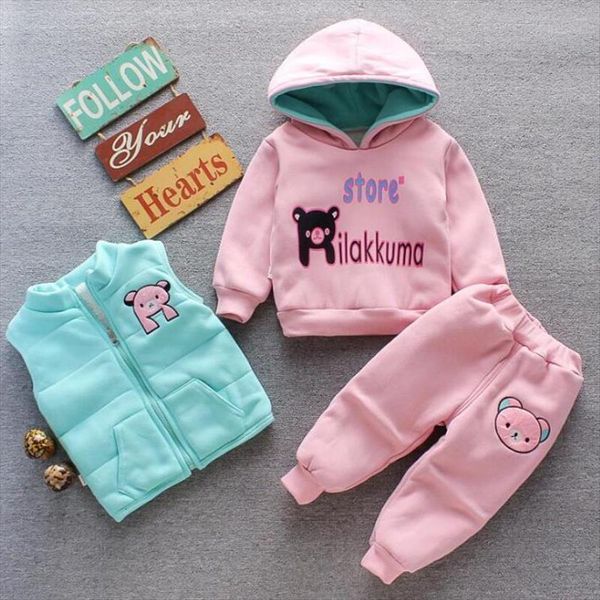 baby boys girls autumn winter warm hoody coat sweatshirt pants 3pcs suit infant kids children sports toddler clothes outfit, White
baby boys girls autumn winter warm hoody coat sweatshirt pants 3pcs suit infant kids children sports toddler clothes outfit, White