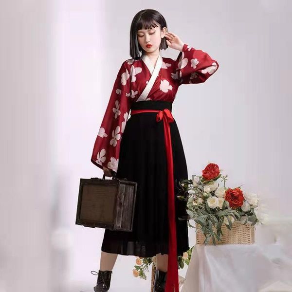 ethnic clothing kimono sakura girl japanese style floral print vintage dress woman oriental camellia love costume haori yukata asian clothes, Red
ethnic clothing kimono sakura girl japanese style floral print vintage dress woman oriental camellia love costume haori yukata asian clothes, Red