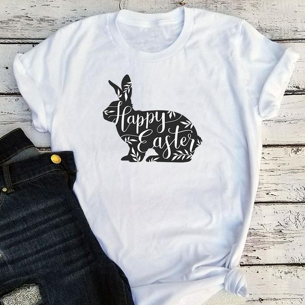 women's t-shirt happy easter tshirt vintage kawaii clothes fasihon harajuku farmhouse tee women cute, White
women's t-shirt happy easter tshirt vintage kawaii clothes fasihon harajuku farmhouse tee women cute, White
