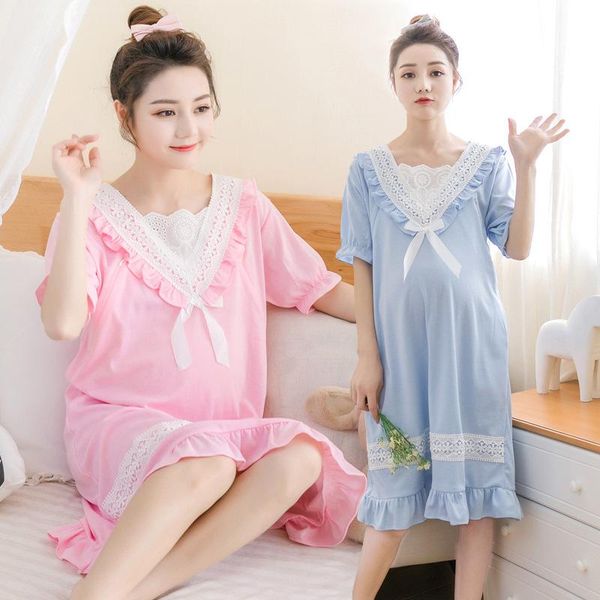 maternity dresses dollplus pajamas sleepwear nursing pregnant mothers breast feeding nightdress night dress, White
maternity dresses dollplus pajamas sleepwear nursing pregnant mothers breast feeding nightdress night dress, White