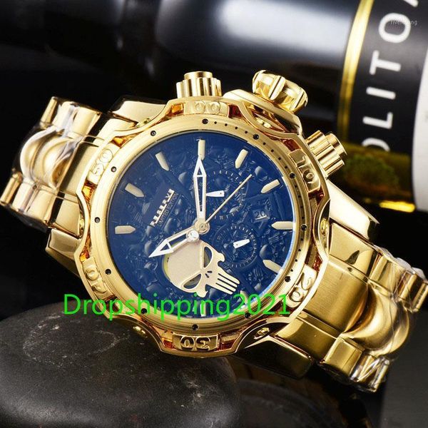 wristwatches undefeated fashion men quartz wirstwatch waterproof chronograph invincible luxury watch invicto drop religio masculino, Slivery;brown
wristwatches undefeated fashion men quartz wirstwatch waterproof chronograph invincible luxury watch invicto drop religio masculino, Slivery;brown