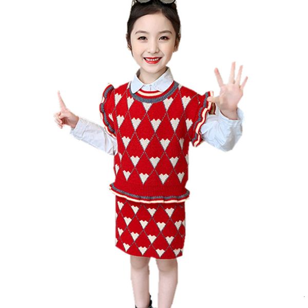 2021 new elegant children 2 piece sweater vest + skirt together winter sleeveless children's nightgown 2-13y baby girl vr2m, White
2021 new elegant children 2 piece sweater vest + skirt together winter sleeveless children's nightgown 2-13y baby girl vr2m, White