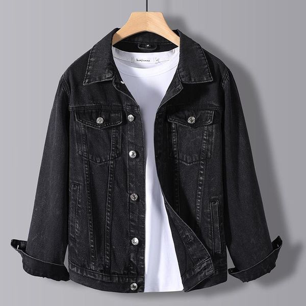 men's jackets spring autumn denim jacket men black water wash all-match street harajuku student cowboy male clothing 5xl, Black;brown
men's jackets spring autumn denim jacket men black water wash all-match street harajuku student cowboy male clothing 5xl, Black;brown