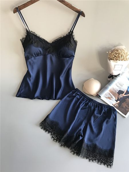 pajama women satin pants sexyy nightwear pyjamas female sleepwear lace up sleeveless strapless pijamas lingerie no chest pad, Red;black
pajama women satin pants sexyy nightwear pyjamas female sleepwear lace up sleeveless strapless pijamas lingerie no chest pad, Red;black