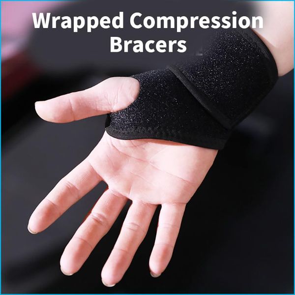 wrist support 3pcs adjustable sports wristband breathable gym fitness workout weightlifting compression elastic brace, Black;red 
wrist support 3pcs adjustable sports wristband breathable gym fitness workout weightlifting compression elastic brace, Black;red