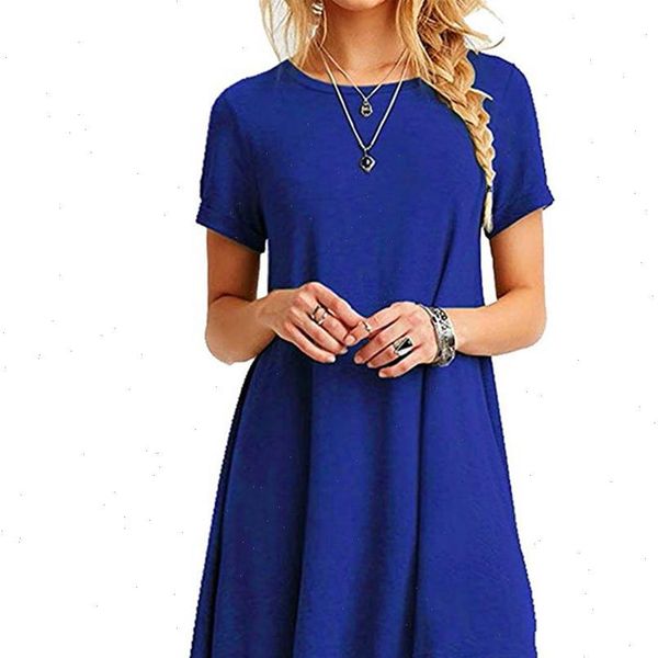 women solid blue black dress chiffon summer party evening beach dress women clothes short sleeve sundress, Black;gray
women solid blue black dress chiffon summer party evening beach dress women clothes short sleeve sundress, Black;gray