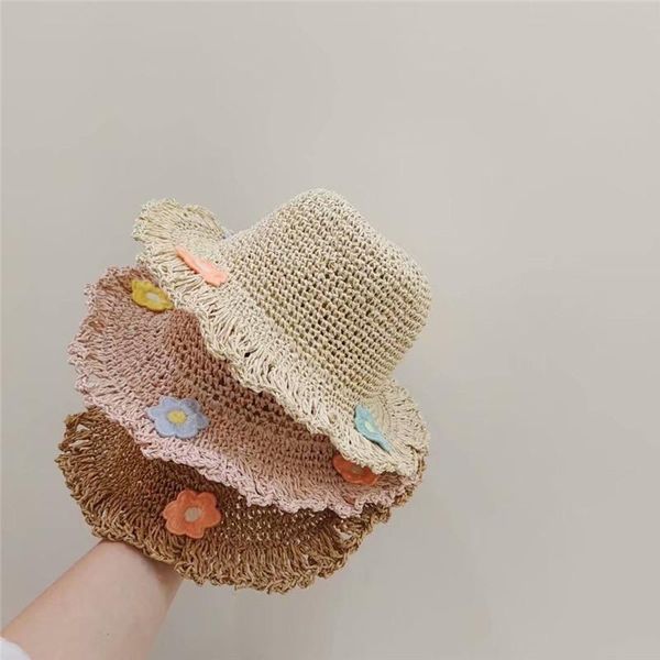 caps & hats spring summer girls beach sun hat kids cute flowers straw outdoor protection for children, Yellow
caps & hats spring summer girls beach sun hat kids cute flowers straw outdoor protection for children, Yellow