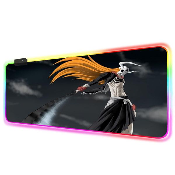 mouse pads & wrist rests anime rgb bleach pad gamer deskkeyboard player mousepad led gaming mause mat for pc desk support diy
mouse pads & wrist rests anime rgb bleach pad gamer deskkeyboard player mousepad led gaming mause mat for pc desk support diy