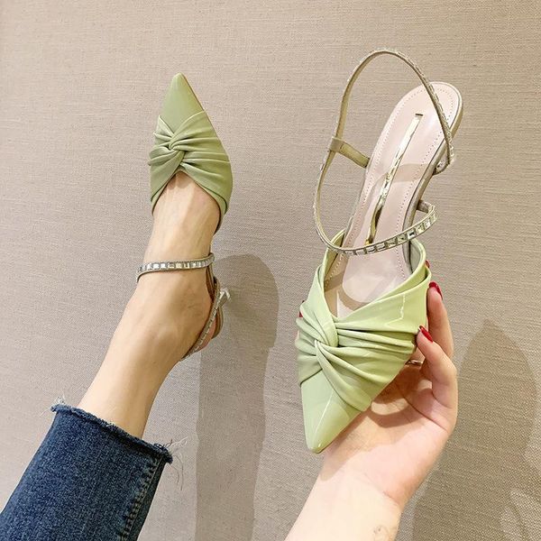 female sandal 2021 women's ladies shoes summer all-match shallow mouth high heels med girls new stiletto elastic band high, Black
female sandal 2021 women's ladies shoes summer all-match shallow mouth high heels med girls new stiletto elastic band high, Black