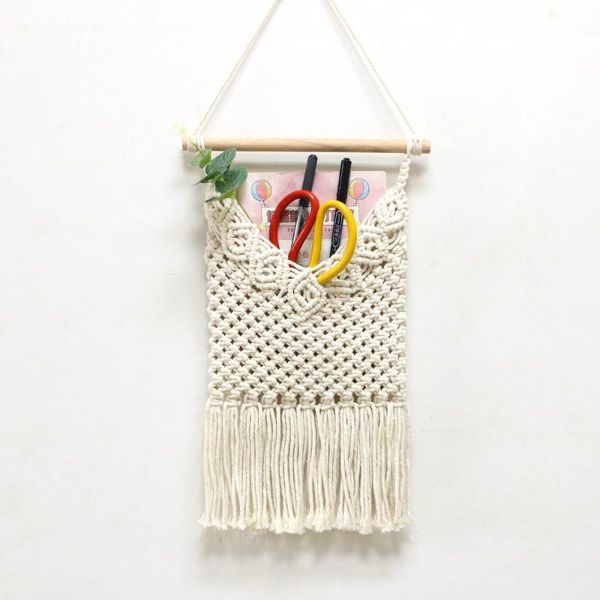 tapestries macrame wall hanging boho decor basket holder plant flower magazine storage organizer cotton woven pocket
tapestries macrame wall hanging boho decor basket holder plant flower magazine storage organizer cotton woven pocket