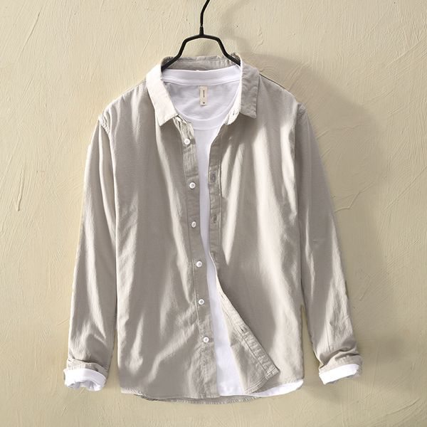 2021 new outono longo-sleeved algodo dos marca de moda simples para homens casual slidos camisas blusas masculinas camisa qopf, White
2021 new outono longo-sleeved algodo dos marca de moda simples para homens casual slidos camisas blusas masculinas camisa qopf, White