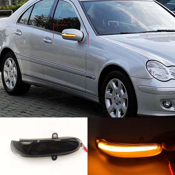 2pcs for mercedes benz c class w203 s203 cl203 2001 - 2007 led dynamic turn signal light side mirror blinker
2pcs for mercedes benz c class w203 s203 cl203 2001 - 2007 led dynamic turn signal light side mirror blinker
