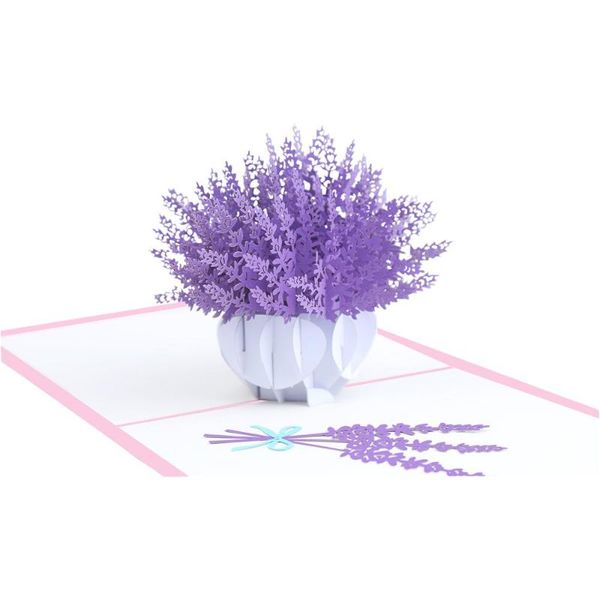 greeting cards 3d up lavender laser cut post card for birthday christmas valentine' day party wedding decoration
greeting cards 3d up lavender laser cut post card for birthday christmas valentine' day party wedding decoration