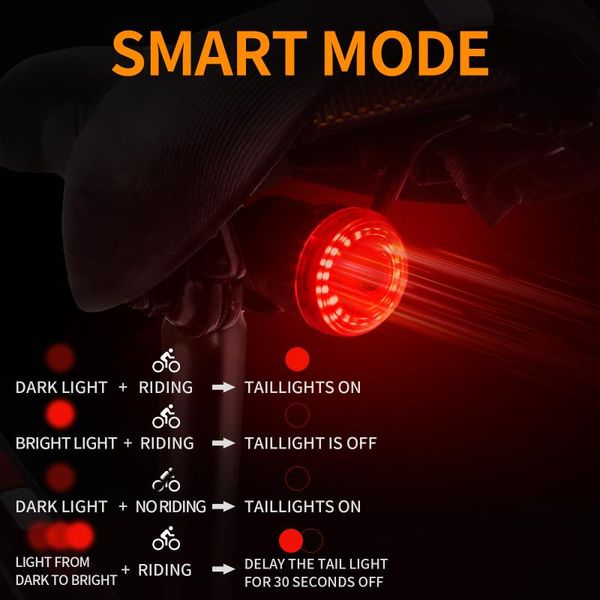 bike lights bicycle smart rear light led induction automatic wake-up taillight usb rechargeable ipx6 waterproof cycling equipment
bike lights bicycle smart rear light led induction automatic wake-up taillight usb rechargeable ipx6 waterproof cycling equipment