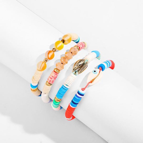 link, chain trending products 2021 polymer clay discs bracelet for women rainbow bohemian jewelry gift to girlfriend, Black
link, chain trending products 2021 polymer clay discs bracelet for women rainbow bohemian jewelry gift to girlfriend, Black