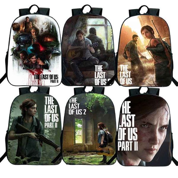 men women game the last of us 2 rucksack popular pattern ellie joel lapbackpack children boys girls school bag
men women game the last of us 2 rucksack popular pattern ellie joel lapbackpack children boys girls school bag