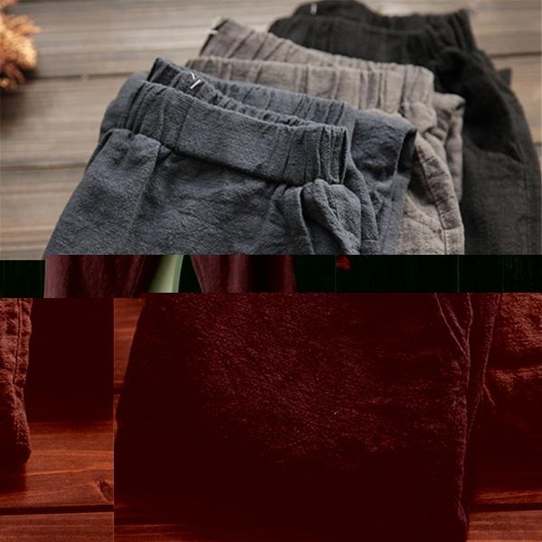 women's pants & capris oversize women elastic waist ankle casual cotton linen loose capri harem trousers female summer solid color pant, Black;white
women's pants & capris oversize women elastic waist ankle casual cotton linen loose capri harem trousers female summer solid color pant, Black;white