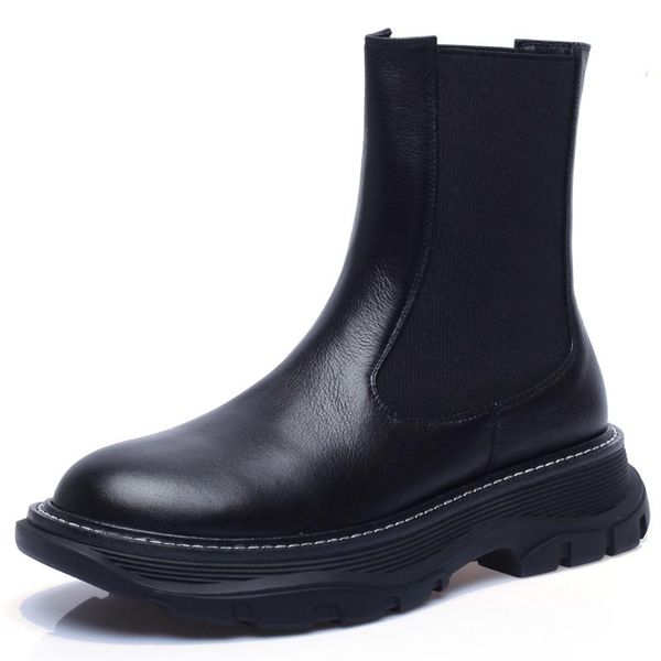 boots sarairis genuine leather platform women low wedges ladies brand elegant slip-on ankle shoes, Black
boots sarairis genuine leather platform women low wedges ladies brand elegant slip-on ankle shoes, Black