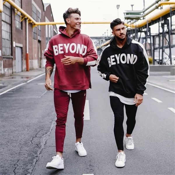 men's tracksuits sportswear cotton fitness tracksuit set two piece body-building wear fashion jogging suit autumn winter outfits gym cl, Gray
men's tracksuits sportswear cotton fitness tracksuit set two piece body-building wear fashion jogging suit autumn winter outfits gym cl, Gray