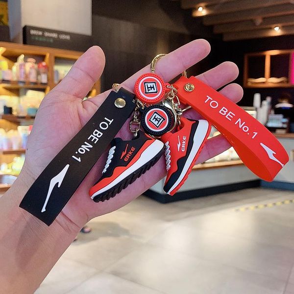 keychains creative shoes sneakers key chain silicone car pendant lovers bag wholesale, Silver
keychains creative shoes sneakers key chain silicone car pendant lovers bag wholesale, Silver