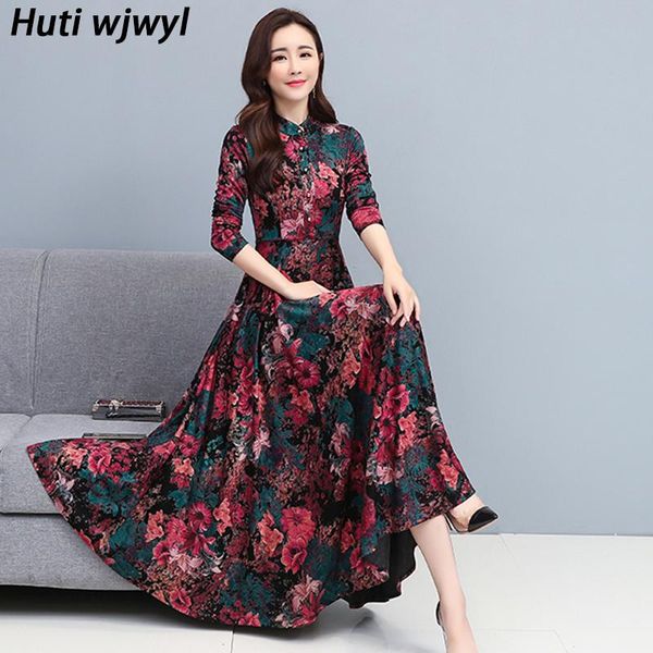 4xl plus size print floral vintage dress 2021 spring autumn elegant women bodycon knit party dress cheongsam runway maxi vestido, Black;gray
4xl plus size print floral vintage dress 2021 spring autumn elegant women bodycon knit party dress cheongsam runway maxi vestido, Black;gray