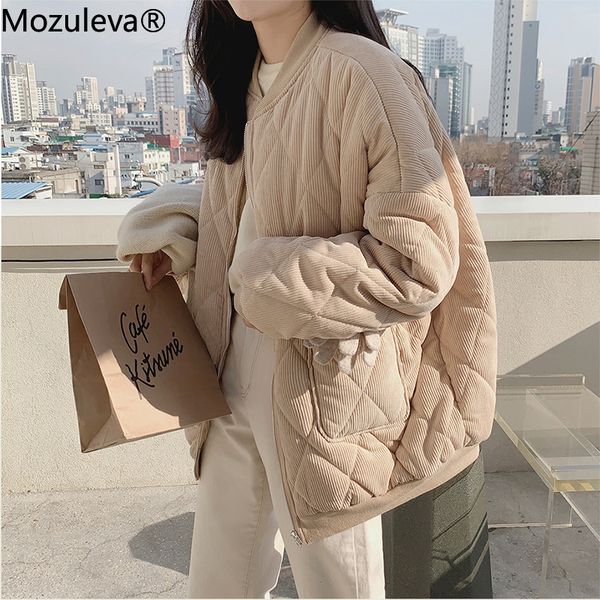 mozuleva new 2021 autumn winter women thi jaets v-ne puffer corduroy parkas high-quality warm oversize vintage wild coat, Black
mozuleva new 2021 autumn winter women thi jaets v-ne puffer corduroy parkas high-quality warm oversize vintage wild coat, Black
