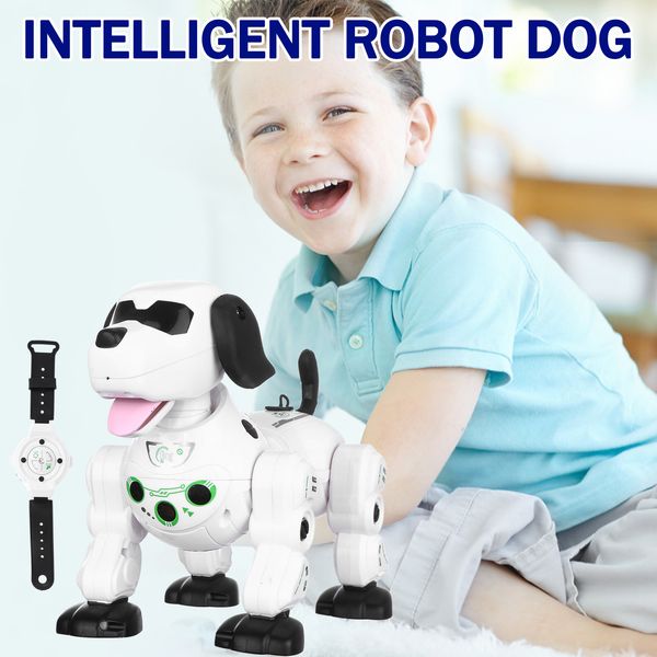 High Quality Touch Sensor Puppy 2.4G Robot Remote Control Children's Smart Robot Entertainment Toy Accompany Your Children Gifts
High Quality Touch Sensor Puppy 2.4G Robot Remote Control Children's Smart Robot Entertainment Toy Accompany Your Children Gifts