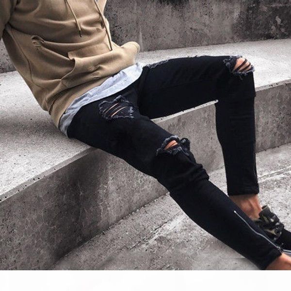 septhydrogen brand fashion designer jean trousers men cool black hole jeans pants skinny ripped destroyed hip hop stretch jeans, Blue
septhydrogen brand fashion designer jean trousers men cool black hole jeans pants skinny ripped destroyed hip hop stretch jeans, Blue