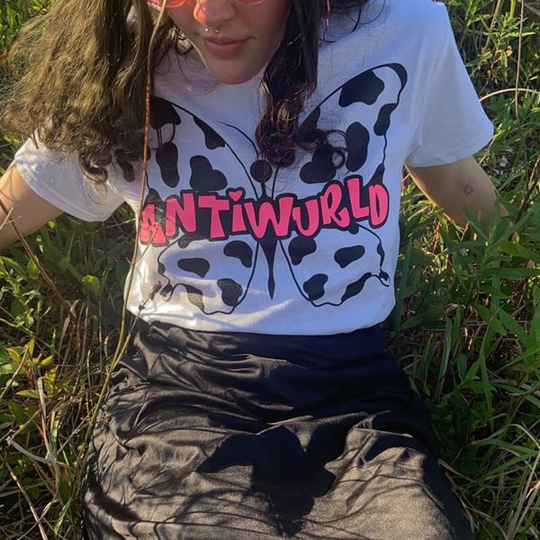 summer fishion harajuku butterfly o neck ins ulzzang punk women t shirt letters retro gothic casual women's short sleeve tee, White
summer fishion harajuku butterfly o neck ins ulzzang punk women t shirt letters retro gothic casual women's short sleeve tee, White