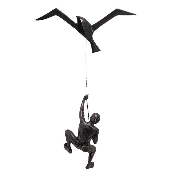 decorative objects & figurines creative three-dimensional seagull rock climbing figure wall pendant living room tv background decoration han
decorative objects & figurines creative three-dimensional seagull rock climbing figure wall pendant living room tv background decoration han